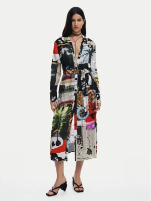 Foto del prodotto Desigual Vestito chemisier Collage 25SWVW45 Multicolore Regular Fit