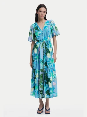 Foto del prodotto Desigual Vestito chemisier Nancy 25SWVW18 Blu Regular Fit