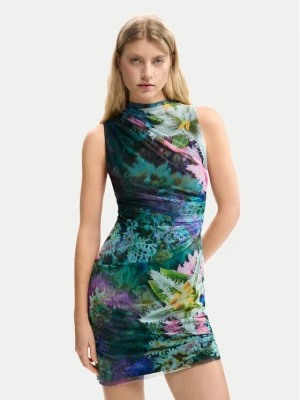 Foto del prodotto Desigual Vestito estivo Carrington 26SWVK40 Verde Slim Fit