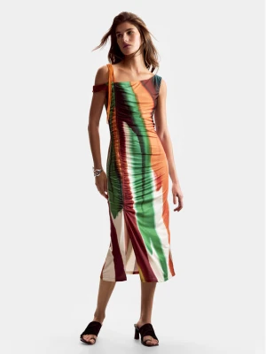 Foto del prodotto Desigual Vestito estivo Paint Lacroix 26SWVK17 Multicolore Slim Fit