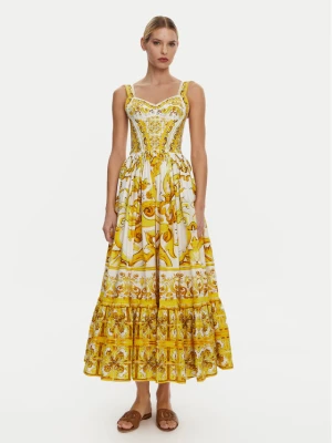 Foto del prodotto Dolce&Gabbana Vestito estivo F6AEIT HH5A1 Giallo Regular Fit Dolce & Gabbana
