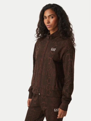 Foto del prodotto EA7 Emporio Armani Felpa 7W001415 AF26043 F6007 Marrone scuro Regular Fit