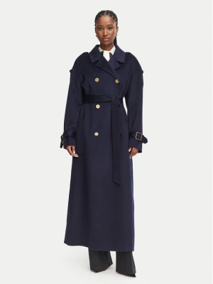 Foto del prodotto Elisabetta Franchi Cappotto di lana CP-02D-66E2-V790 Blu scuro Regular Fit
