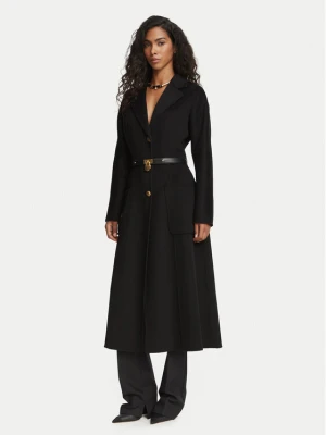 Foto del prodotto Elisabetta Franchi Cappotto di lana CP-03D-67E2-V860 Nero Regular Fit
