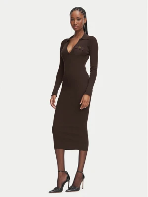 Foto del prodotto Elisabetta Franchi Vestito di maglia AM-08B-66E2-V380 Marrone scuro Slim Fit