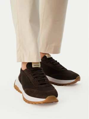 Foto del prodotto Emporio Armani Sneakers EM005746 AF25311 U6032 Marrone scuro