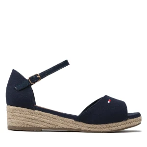 Foto del prodotto Espadrillas Tommy Hilfiger Rope Wedge Sandal T3A7-32185-0048 M Blu scuro