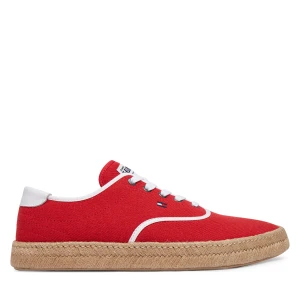 Foto del prodotto Espadrillas Tommy Hilfiger Th Hi Vulc Core Jutte Canvas FM0FM05872 Rosso