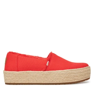 Foto del prodotto Espadrillas Toms Valencia Platform 10021919 Rosso