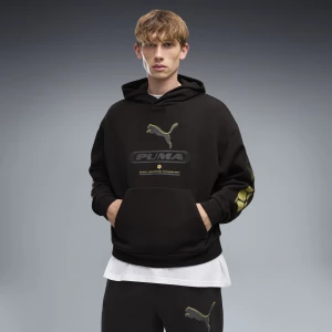 Foto del prodotto Felpa con cappuccio e grafica PUMA Sport da uomo, Accessori, Nero czarny