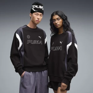 Foto del prodotto Felpa girocollo Moto dal taglio morbido FUTURE.PUMA.ARCHIVE unisex, Accessori, Nero czarny