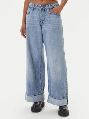 Foto del prodotto G-Star Raw Jeans Roxx D28394-D536 Celeste Wide Leg Azzurro chiaro