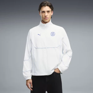Foto del prodotto Giacca della tuta con zip integrale Olympique de Marseille PUMATECH-X da uomo, Abbigliamento, Bianco biały