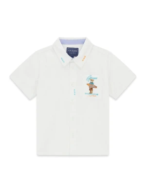 Foto del prodotto Guess Camicia N6GH04 WBHQ1 Bianco Regular Fit