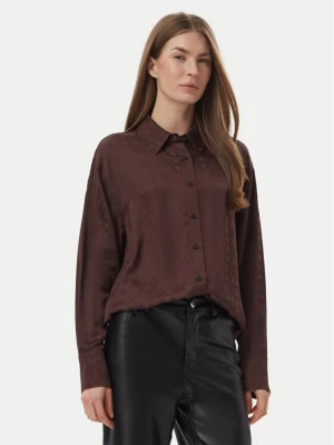 Foto del prodotto Guess Camicia W6BH46 W4236 Marrone scuro Regular Fit