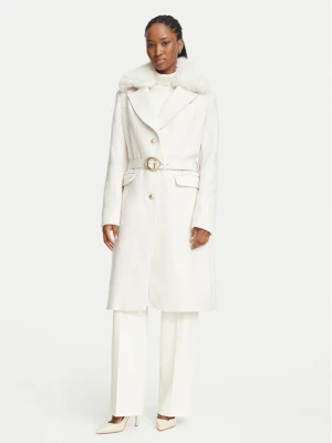 Foto del prodotto Guess Cappotto di lana W6BL40 W4092 Crema Regular Fit