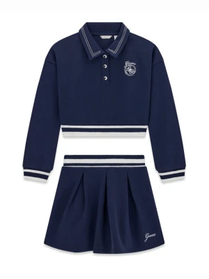 Foto del prodotto Guess Completo felpa e gonnellina J6BG04 K6341 Blu scuro Regular Fit