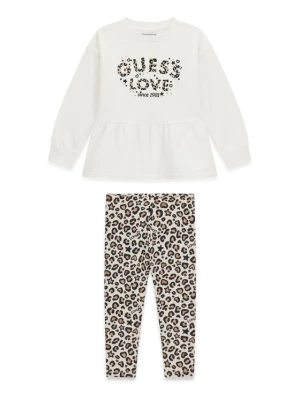 Foto del prodotto Guess Completo felpa e leggings K6BG02 K5910 Crema Regular Fit