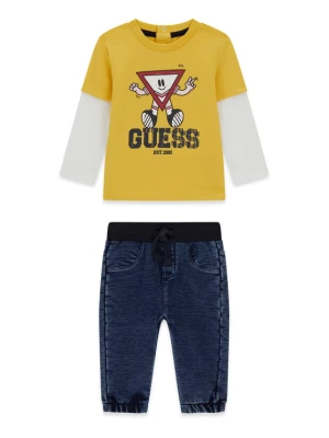 Foto del prodotto Guess Completo maglietta e pantaloni I6YG04 K3973 Giallo Regular Fit