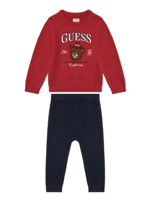 Foto del prodotto Guess Completo pullover e pantaloni di tessuto I6BG04 Z1273 Rosso Regular Fit