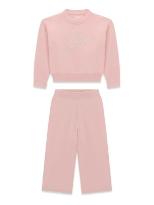 Foto del prodotto Guess Completo pullover e pantaloni di tessuto K6BG04 Z1291 Rosa chiaro Regular Fit
