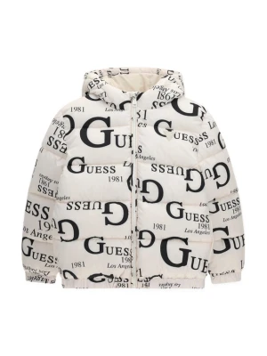 Foto del prodotto Guess Giubbotto invernale H6BL05 W4160 Crema Oversize