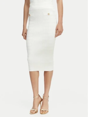 Foto del prodotto Guess Gonna a matita W5YD66 Z0130 Bianco Slim Fit