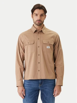 Foto del prodotto Guess Jeans Camicia M6RH60 WJ921 Marrone Boxy Fit