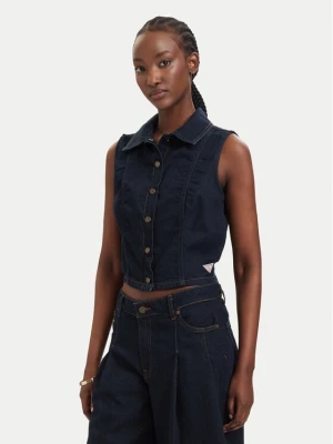 Foto del prodotto Guess Jeans Gilet W6GHZ9 D7971 Blu scuro Regular Fit