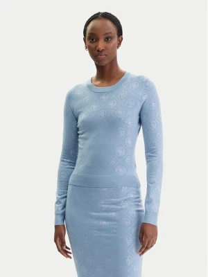 Foto del prodotto Guess Maglione W6RR66 Z3JD2 Celeste Regular Fit