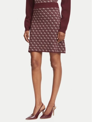 Foto del prodotto Guess Minigonna W5BD81 Z3JD2 Bordeaux Slim Fit