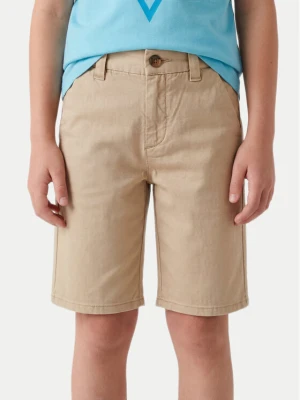 Foto del prodotto Guess Pantaloncini di tessuto L6GD15 WR460 Beige Regular Fit