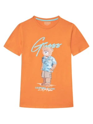 Foto del prodotto Guess T-shirt L6GI09 K8HM4 Arancione Regular Fit