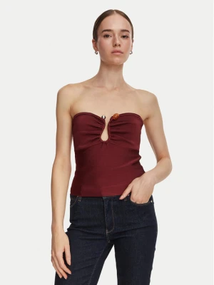 Foto del prodotto Guess Top W6YR37 Z1042 Bordeaux Slim Fit