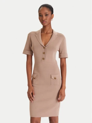 Foto del prodotto Guess Vestito di maglia W5YK29 Z0130 Beige Slim Fit