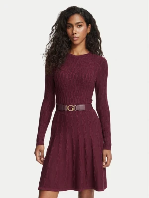 Foto del prodotto Guess Vestito di maglia W6BK64 Z1569 Bordeaux Regular Fit