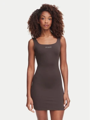 Foto del prodotto Guess Vestito estivo V6YK07 K4711 Marrone scuro Slim Fit