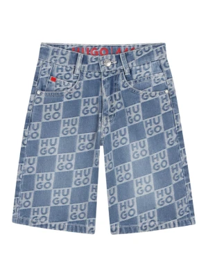 Foto del prodotto HUGO Pantaloncini di jeans G00996 S Blu Loose Fit