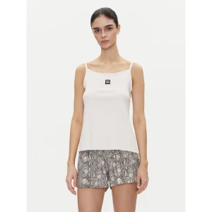 Foto del prodotto HUGO Top Rib_Vest 50540056 Écru Regular Fit Crema