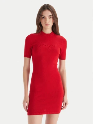 Foto del prodotto HUGO Vestito di maglia Sbloggy 50543324 Rosso Slim Fit