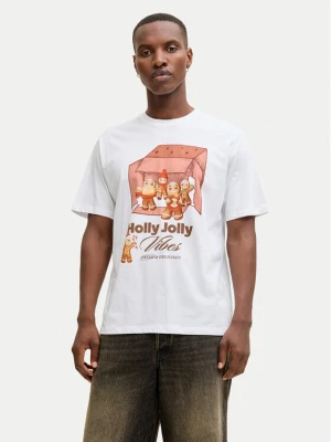 Foto del prodotto Jack & Jones T-shirt Holiday Cartoon 12287550 Bianco Relaxed Fit
