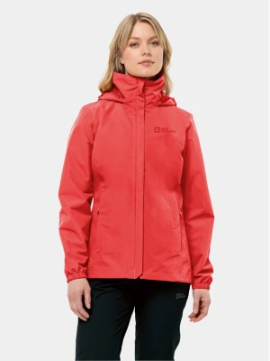 Foto del prodotto Jack Wolfskin Giacca impermeabile Stormy Point 1111202 Rosso Regular Fit