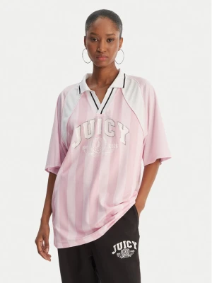 Foto del prodotto Juicy Couture Polo Juicy Football JCSCT126407 Rosa Oversize