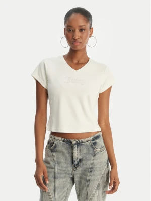Foto del prodotto Juicy Couture T-shirt Capped JCWCT126318 Écru Slim Fit Crema