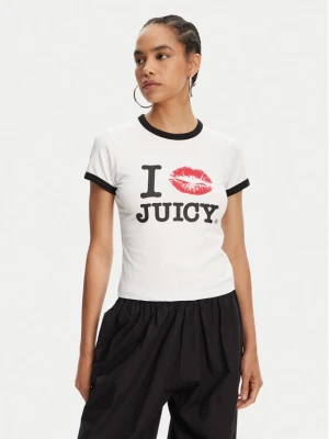 Foto del prodotto Juicy Couture T-shirt I Kiss JCWCT125318 Bianco Slim Fit