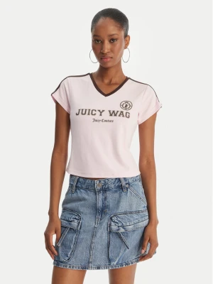 Foto del prodotto Juicy Couture T-shirt Juicy Wag JCWCT126319 Rosa Slim Fit