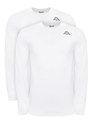 Foto del prodotto Kappa Set di maglie a maniche lunghe Logo Saro 37216LW Bianco Regular Fit