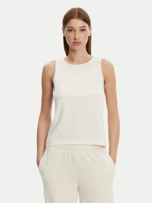 Foto del prodotto Kappa Top Logo Gria 382129W Écru Regular Fit Crema