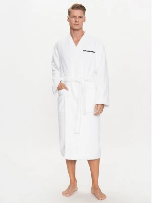 Foto del prodotto KARL LAGERFELD Accappatoio Ikonik 230M2185 Bianco