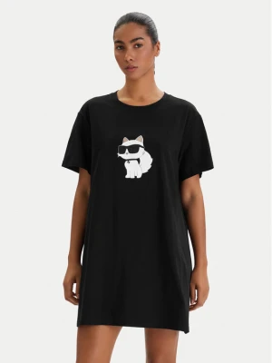 Foto del prodotto KARL LAGERFELD Camicia da notte B1W45003 Nero Relaxed Fit